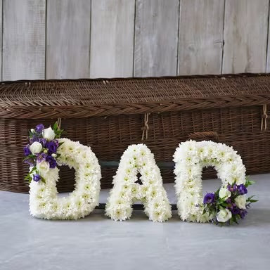 Dads goodbye centre piece