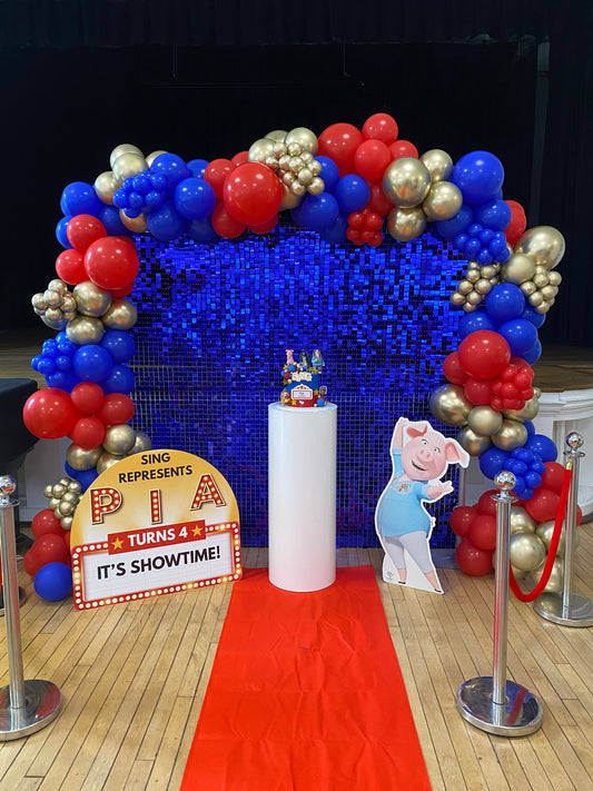 Sing full arch with cut outs