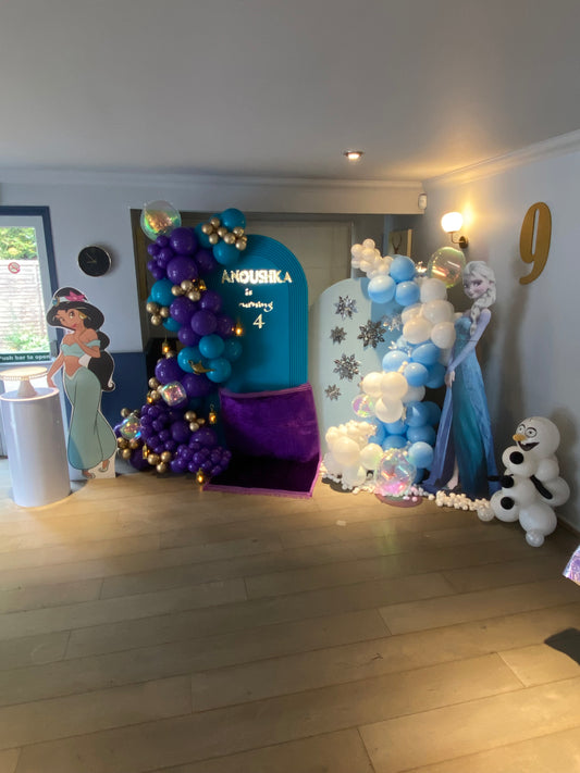 Joint theme - double themed arches