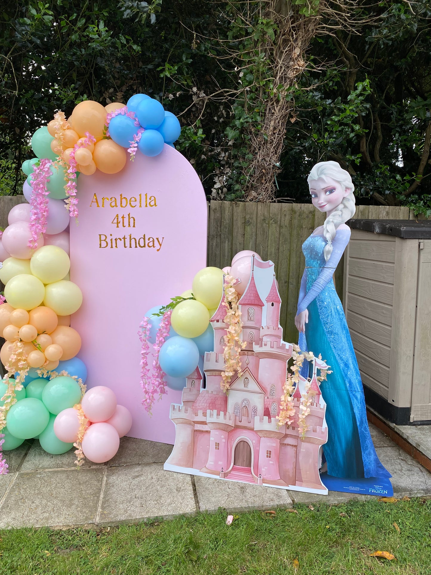 Half a arch and one sailboard