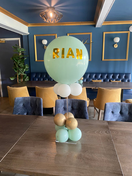 Luxury table balloon
