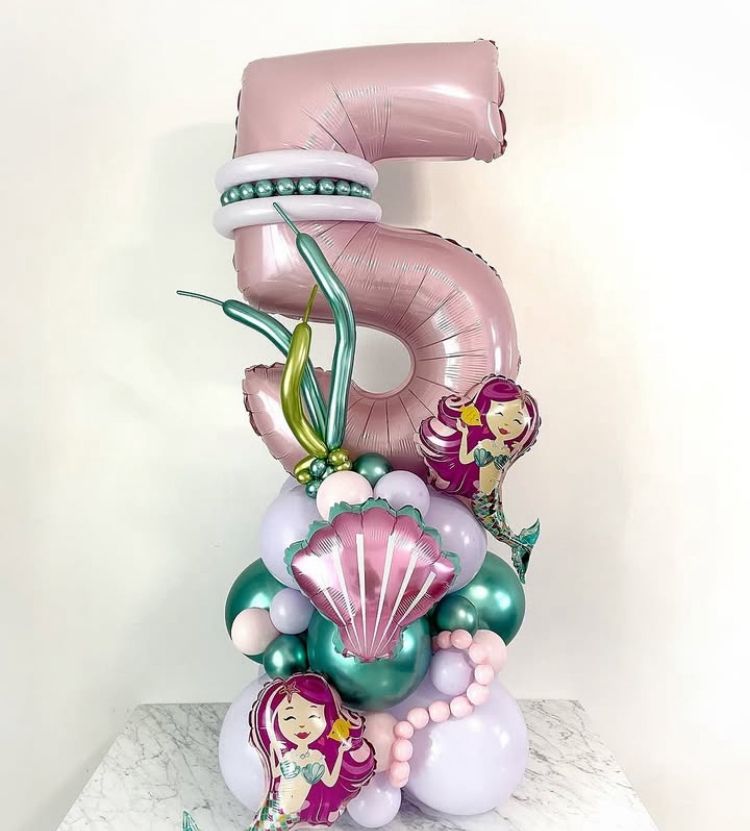 Luxury under the sea number stack