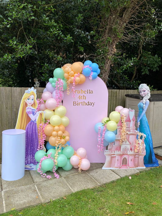 Half a arch and one sailboard